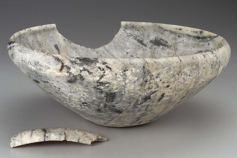 Convex sided bowl