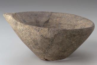 Spouted straight sided bowl