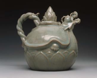 Dragon-turtle shaped Ewer