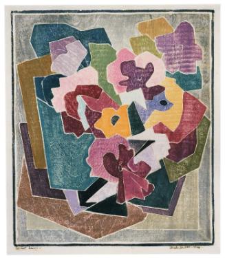 Abstract Petunias