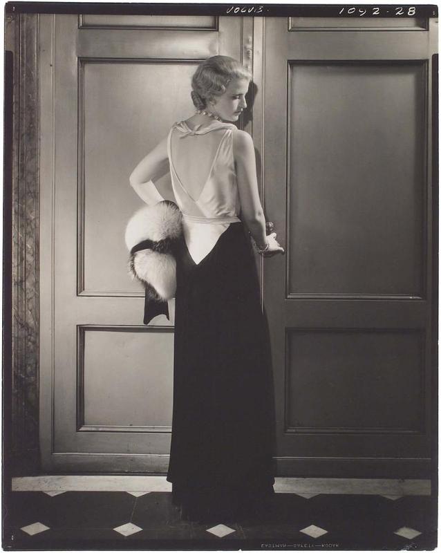 Doris Lane, in Fashion Study