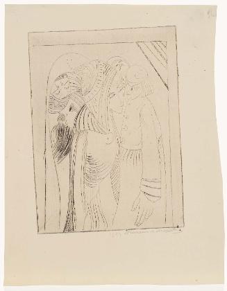 Fantasy (Five figures in exotic dress)