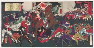 Illustration of the Rebels Being Suppressed at Kagoshima (Kagoshima zokuto heijô no zu)