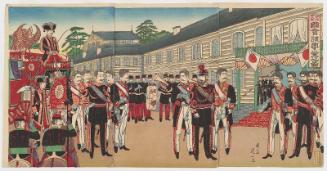 Twenty-Third Year of Meiji: the National Diet Building (Meiji nijûsan-nen, Kokkai gijidô no zu)