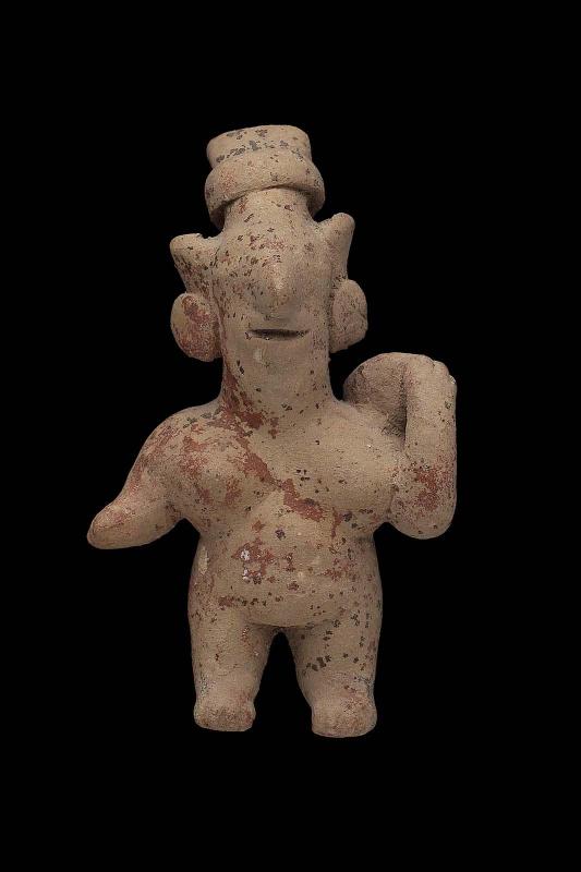 Female effigy with water jar