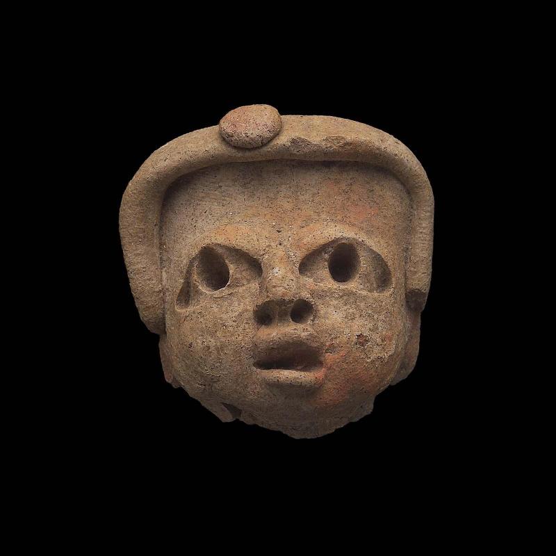 Human effigy head