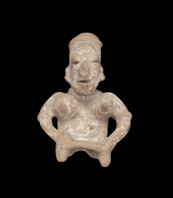 Kneeling female effigy