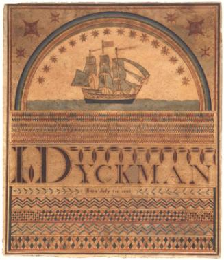 Birth Certificate of I. Dyckman, 1803