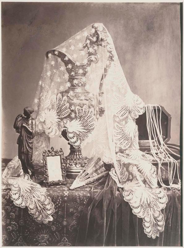Still Life with Vase and Lace