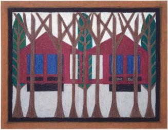 Two Houses and Trees