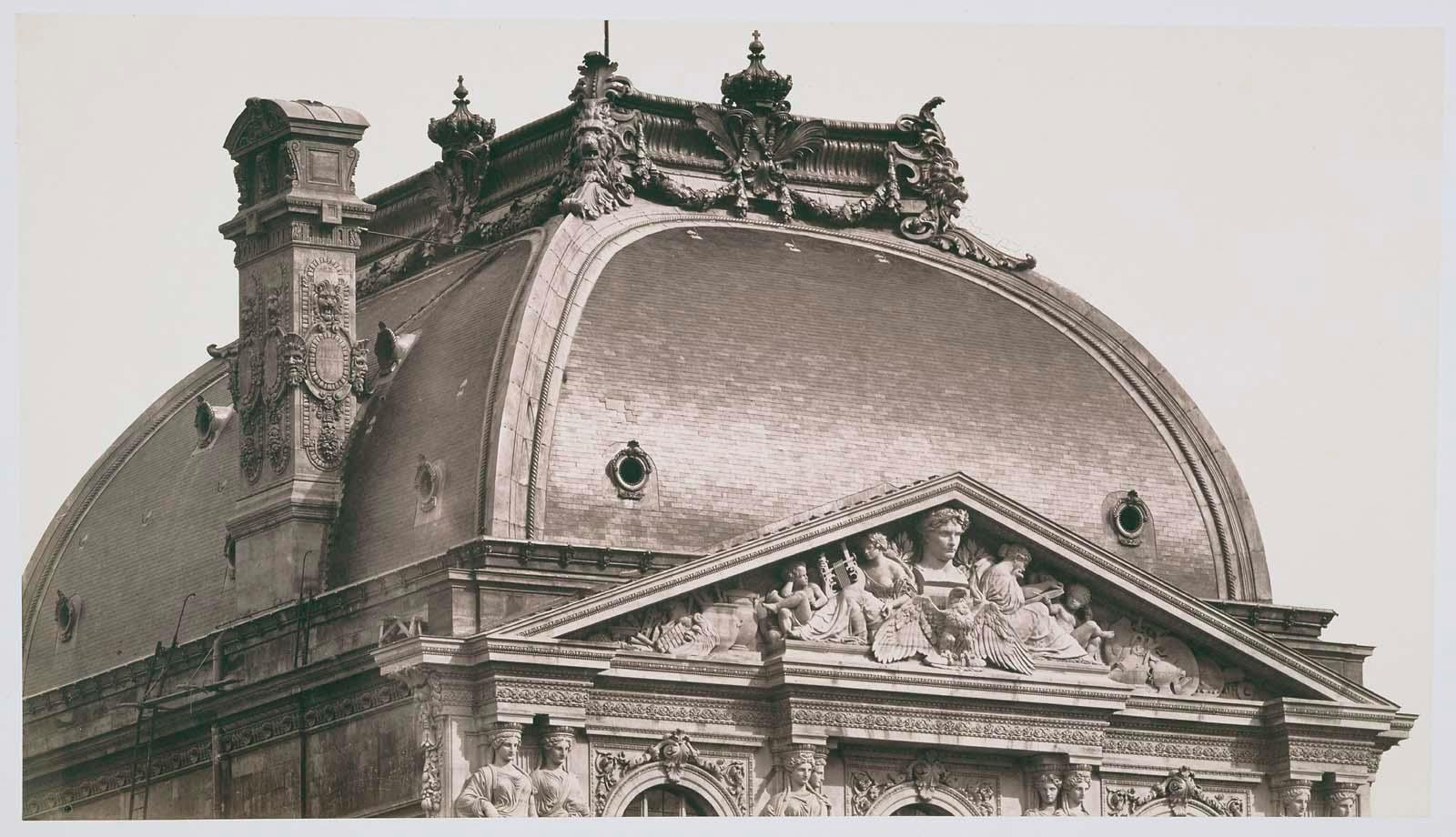 Roof, Pavillon Sully, Louvre