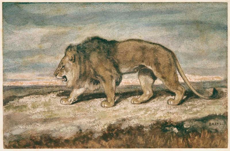 Striding Lion