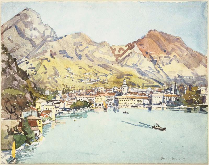 Morning at Riva, Lake of Garda