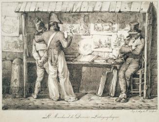 The Seller of Lithographic Drawings (Le marchand de dessins lithographiques)