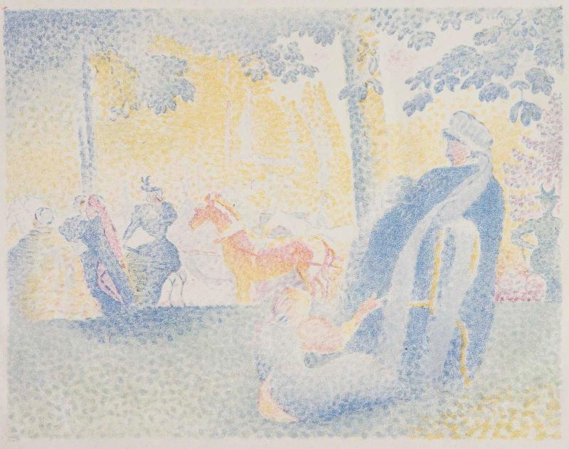 Nursemaids on the Champs-Elysée