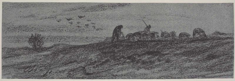Shepherds and flock
