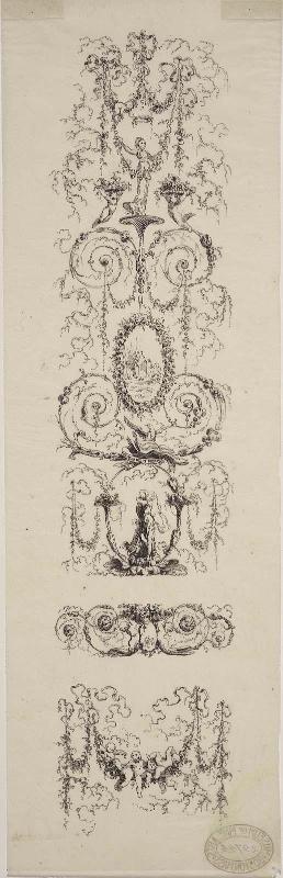 Panel of ornament