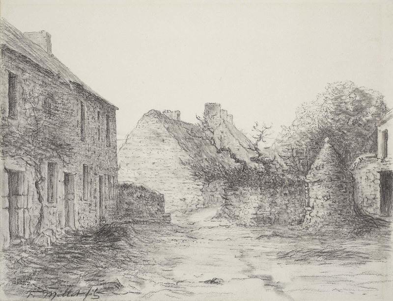 Millet's house and Surrounding buildings