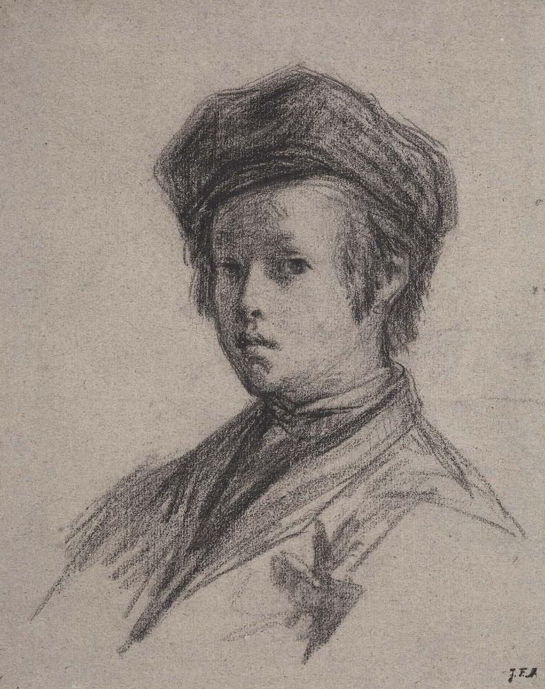 Portrait of a Young Boy (recto); Studies of the Head and Shoulders of a Boy and of a Hand (verso)