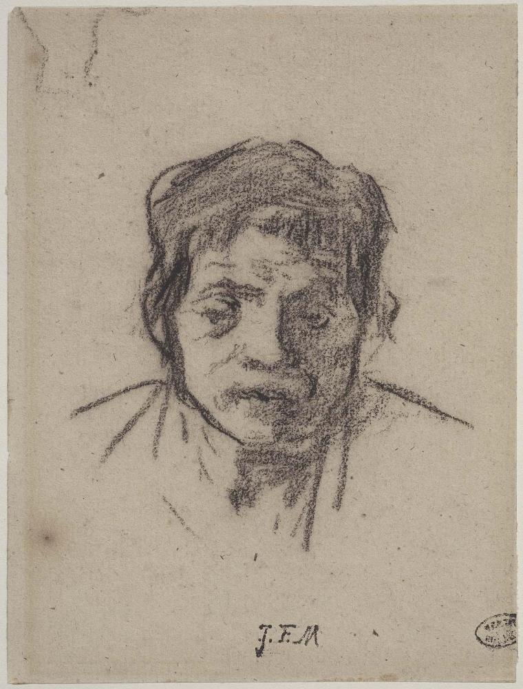 Study of a Man's Head