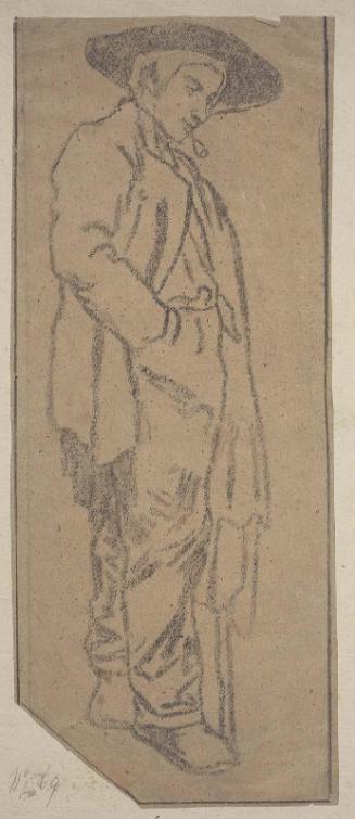 Standing peasant with pipe