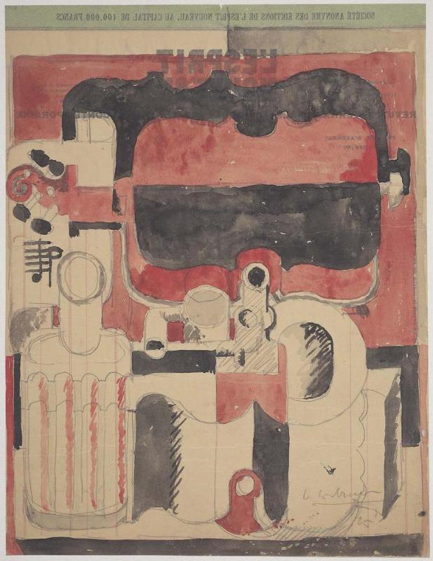 Abstraction (Violins and Bottles)