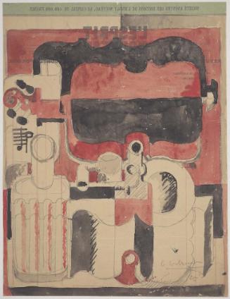 Abstraction (Violins and Bottles)