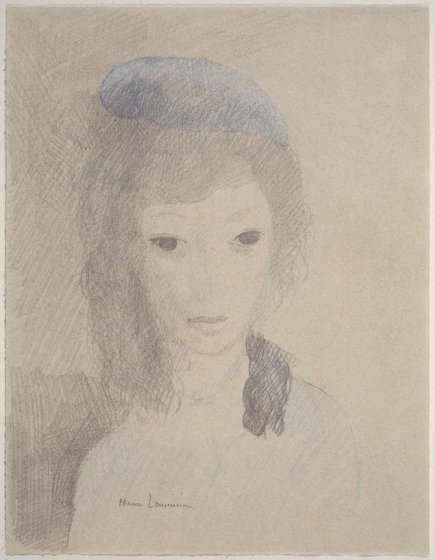Girl in a Blue Beret