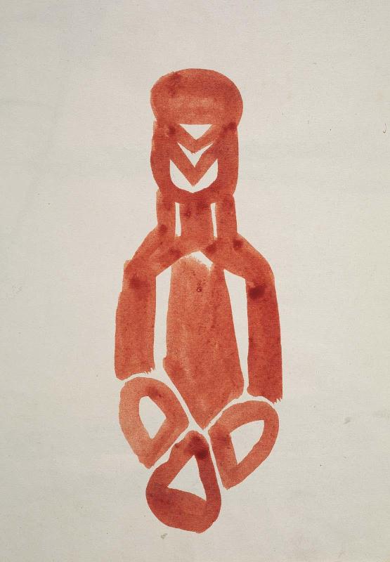 Design (Study for "Doorknocker")