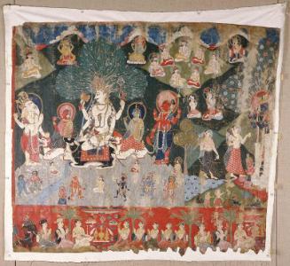 Siva and his Retinue, Krishna and his Retinue