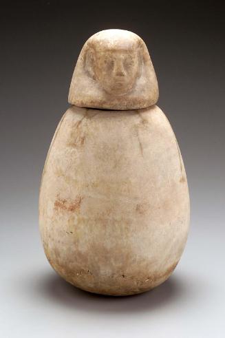 Canopic jar and lid