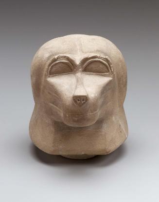 Canopic jar lid (Hapy)