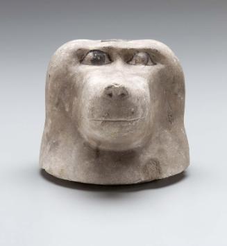 Canopic jar lid (Hapy)