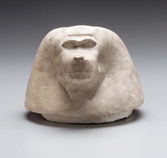 Canopic jar lid (Hapy)