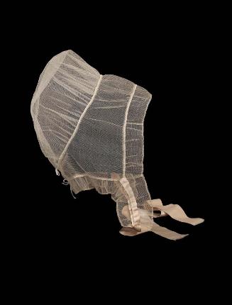 Starched gauze Quaker cap