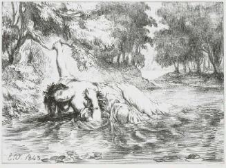 Death of Ophelia (Act IV. Sc. VII from Hamlet)