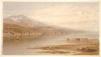 Landscape on the River Mordach, looking towards Barmouth