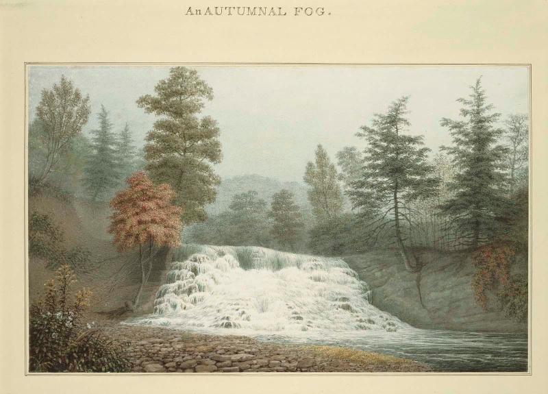 An Autumnal Fog- A Cataract on the Estate of R.Donaldson