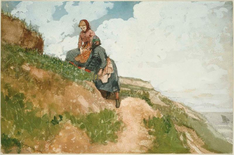 Girls on a Cliff