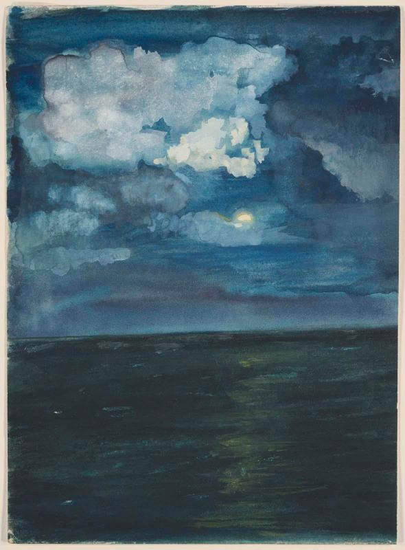 Moonlit Seascape