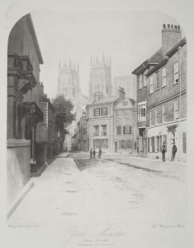 York Minster (from Gems of Photographic Art Photo Pictures selected from the Universal Series)
