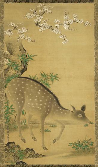 Deer and Cherry Tree