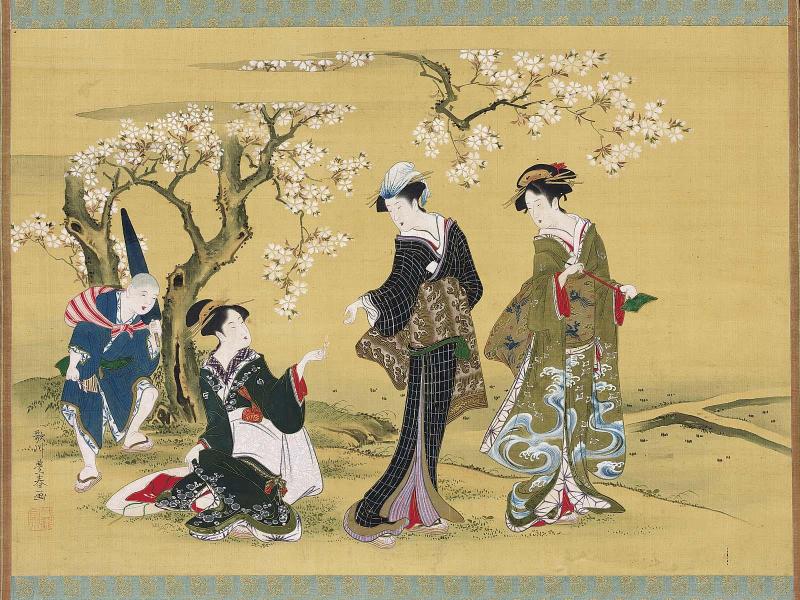 Amusements Under the Cherry Trees