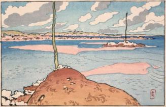 The Chéruette Beacon at Low Tide, Saint-Briac, Brittany