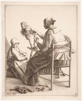 Woman Spinning