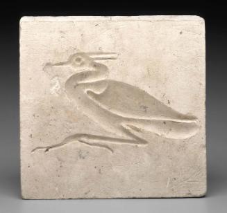 Mold for a heron or phoenix