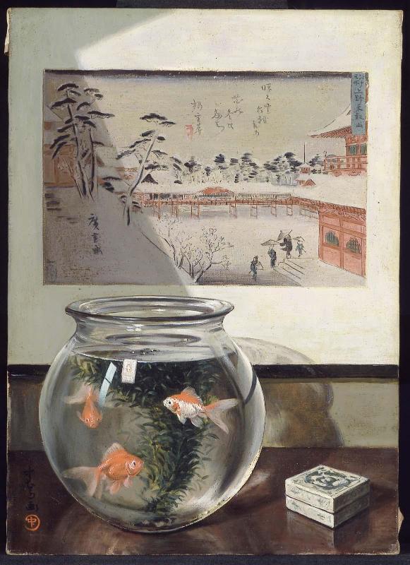 Hiroshige and the Goldfish
