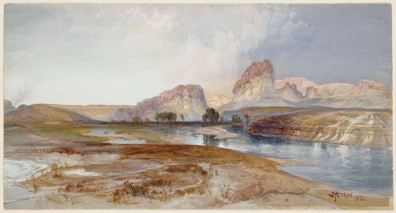 Cliffs, Green River, Wyoming