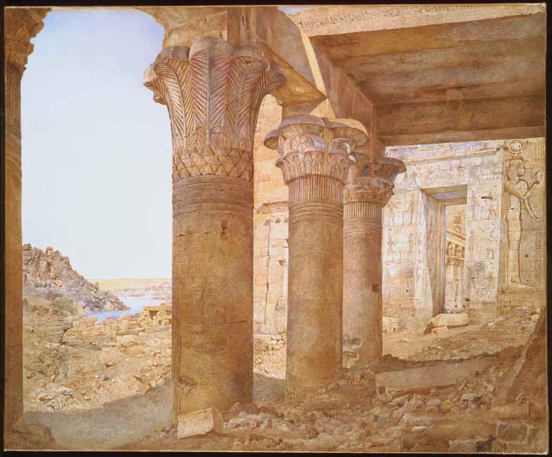 Temple of Philae from the Outer Court