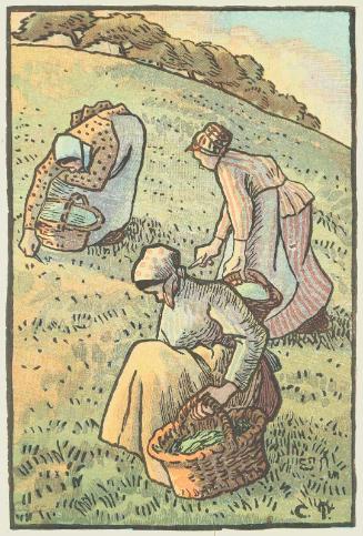 Women Weeding the Grass, from "Les Travaux des Champs"